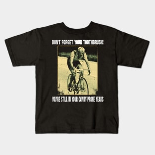 Two-Wheel Adventures in Bloomington Movie Tribute Tee Kids T-Shirt